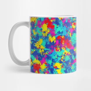Pop Art Explosion: Dynamic Burst of Colors Mug